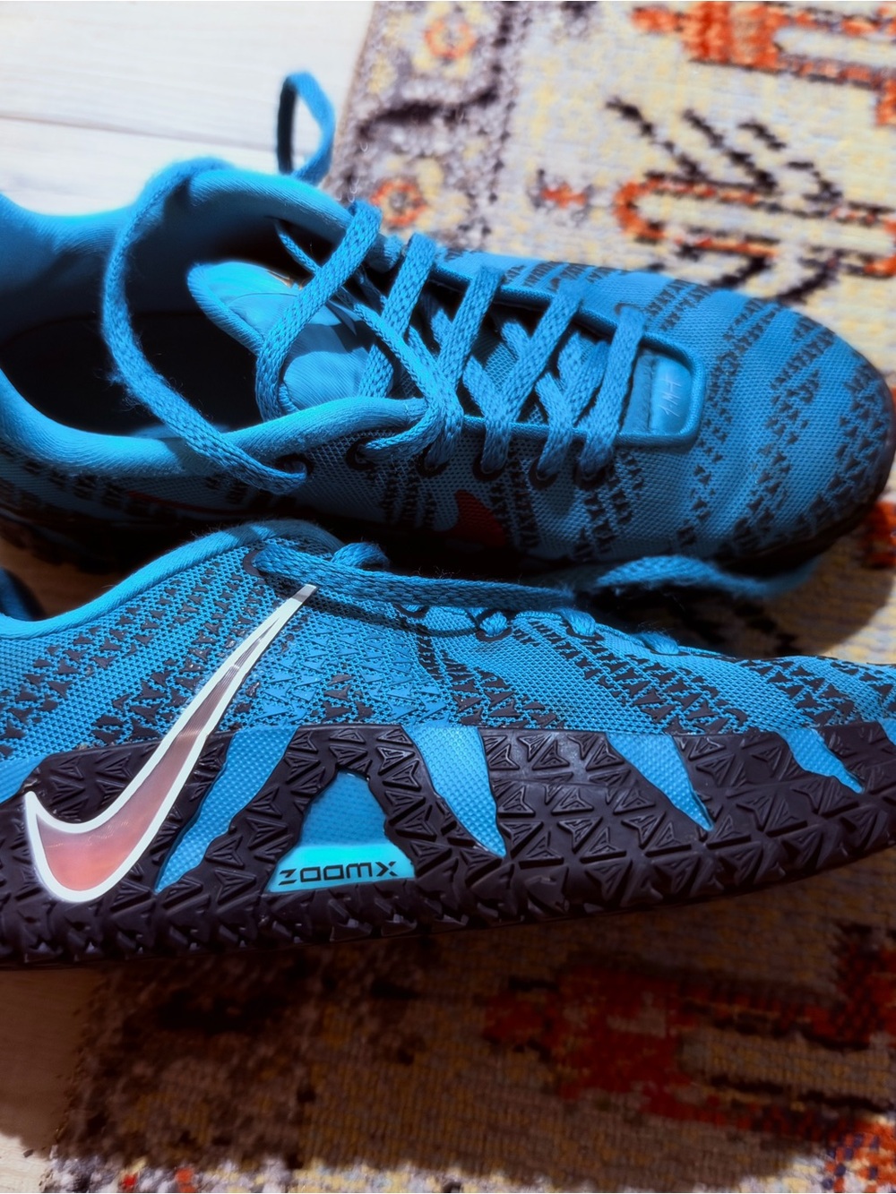Nike Kids Teal/Blue ZoomX Athletic Sneakers